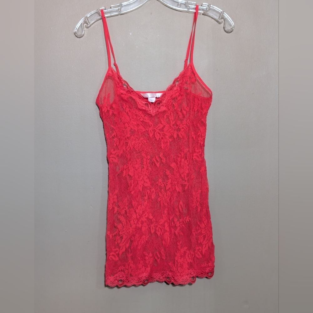 Victoria's Secret Lace Red Negligee, Size:M